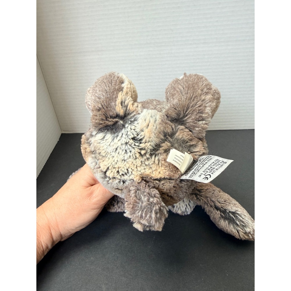 Jellycat Bashful Woodland Bunny Brown Grey Mottled Plush Animal Medium 12" - Picture 4 of 8